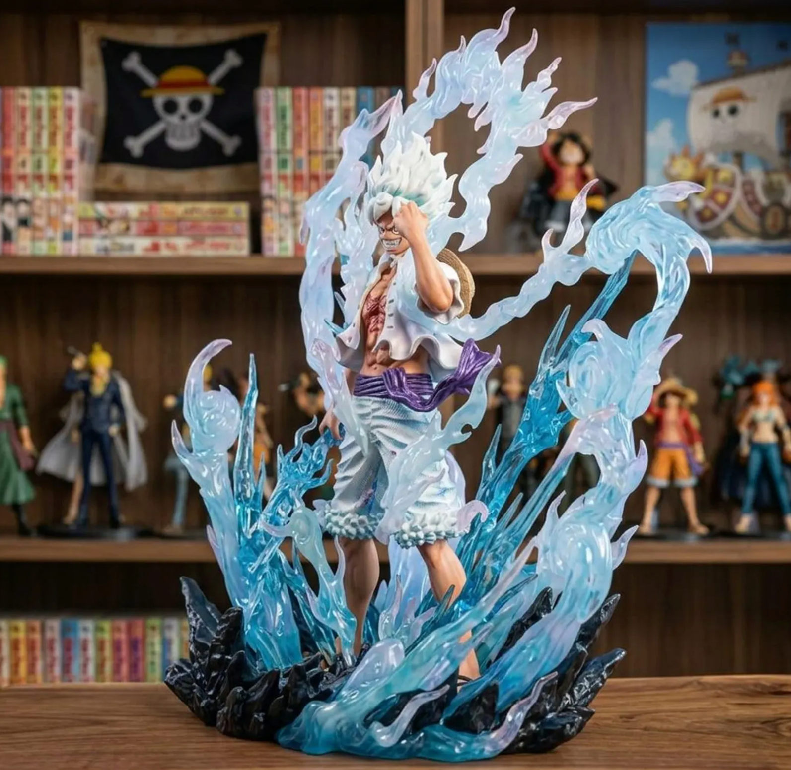 Premium Gear 5 Luffy "Sun God Nika" Collectible Statue – Limited Edition