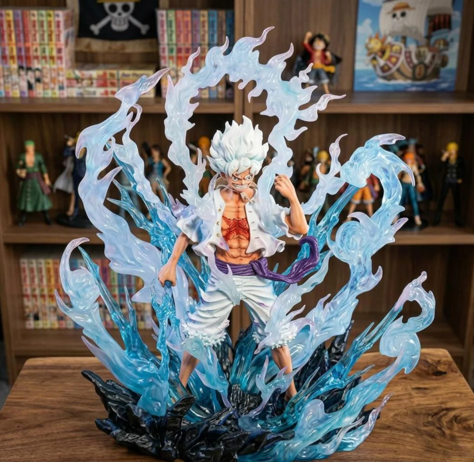 Premium Gear 5 Luffy "Sun God Nika" Collectible Statue – Limited Edition