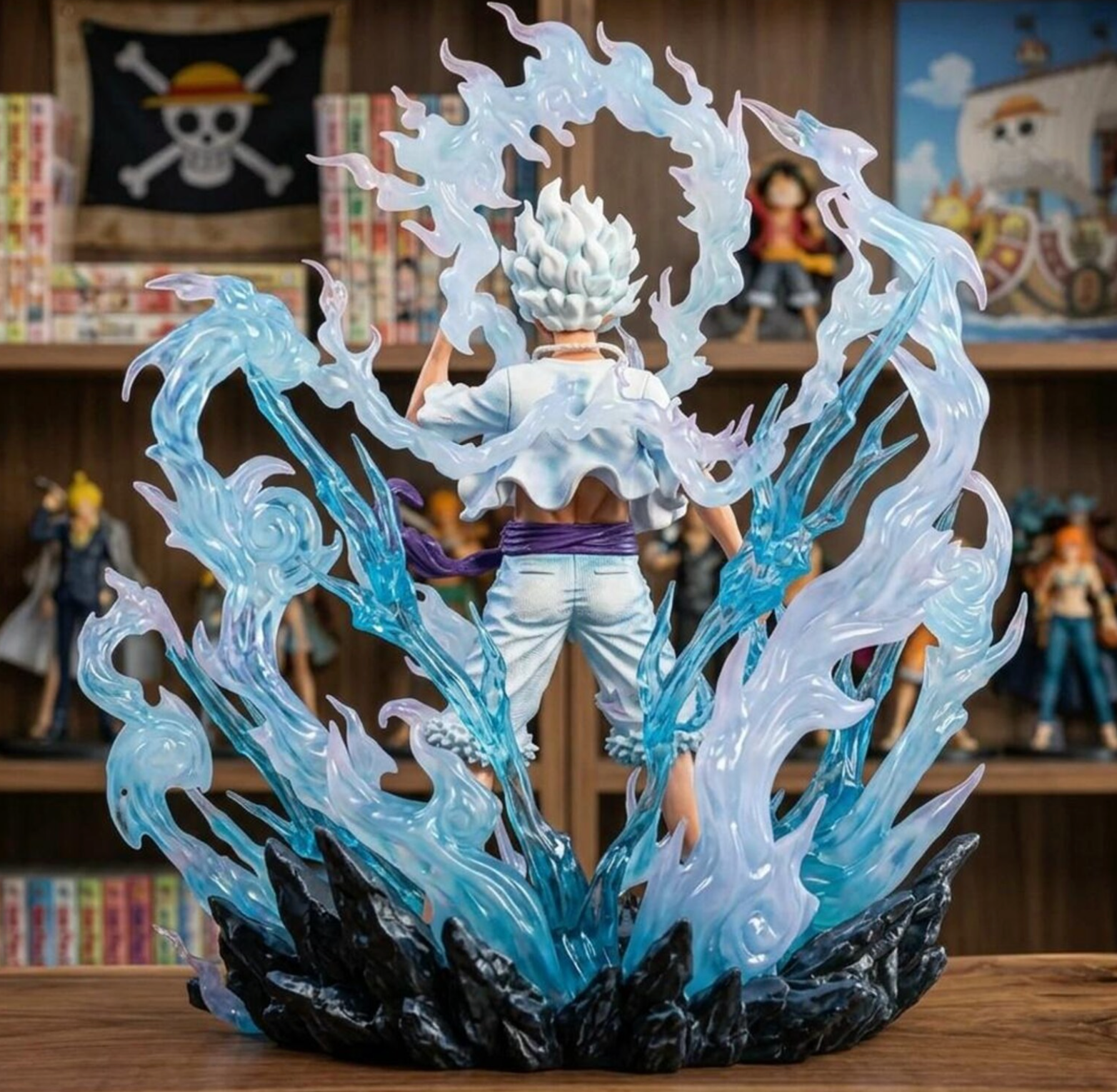 Premium Gear 5 Luffy "Sun God Nika" Collectible Statue – Limited Edition