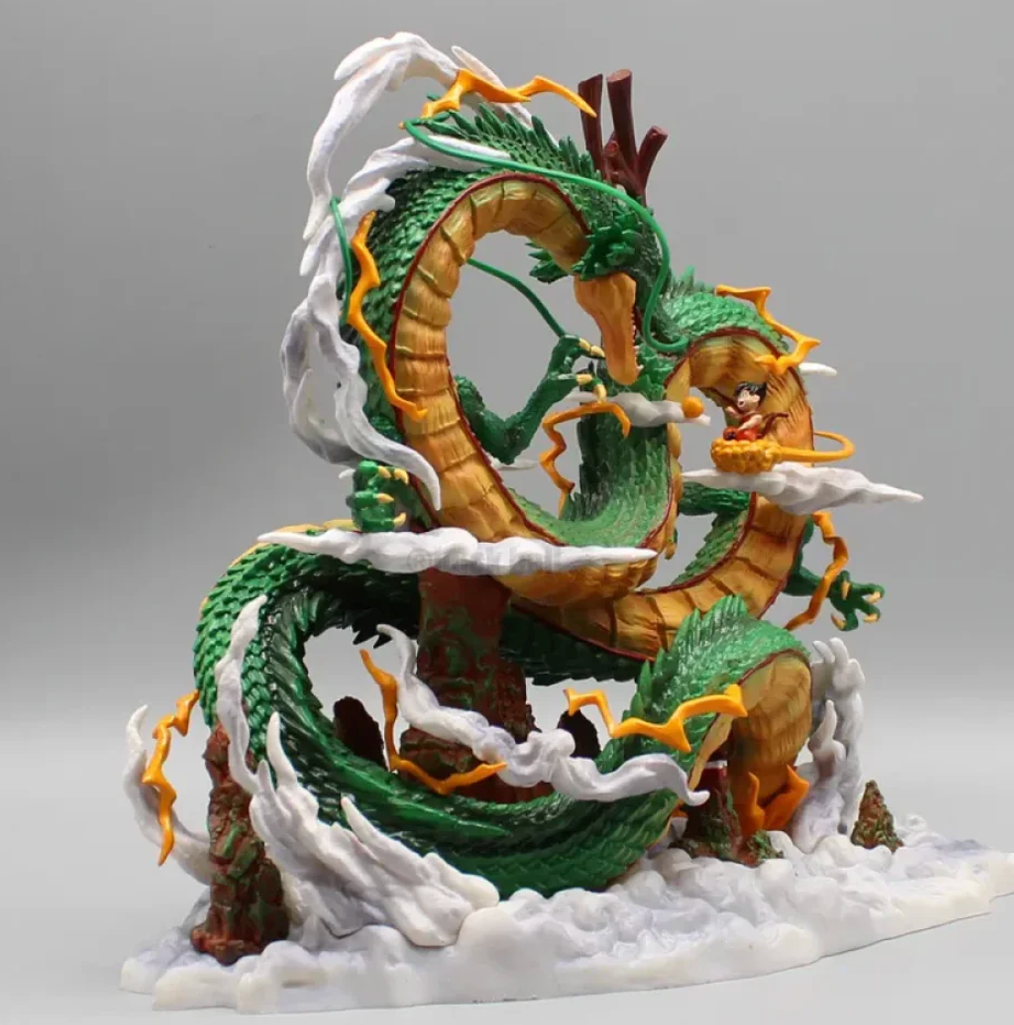Dragon Ball Z: Shenron & Goku Epic Display Figurine – Limited Edition