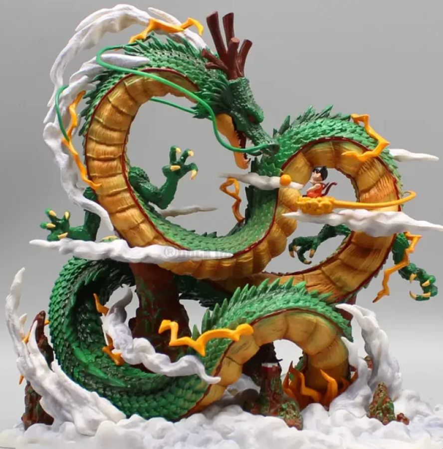 Dragon Ball Z: Shenron & Goku Epic Display Figurine – Limited Edition