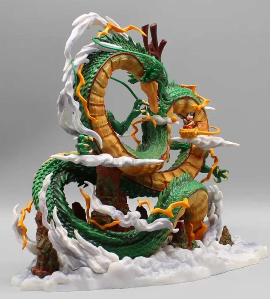 Dragon Ball Z: Shenron & Goku Epic Display Figurine – Limited Edition